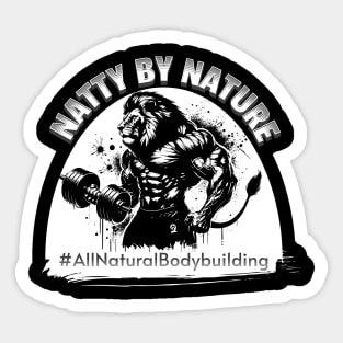 Natural Bodybuilding Vegan Sport Apparel Healthy Exercise Sticker